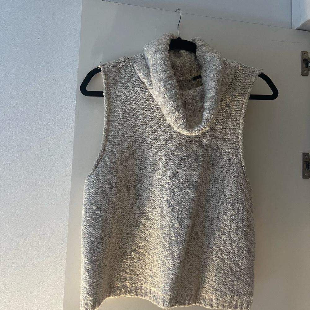 Free people cowl knit top